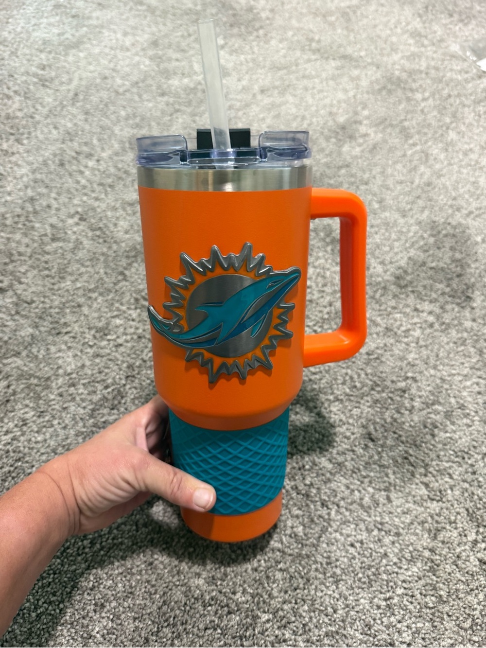 Miami Dolphins tumbler